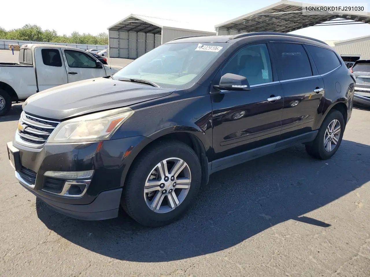 CHEVROLET TRAVERSE 2015, VIN 1GNKRGKD1FJ291030