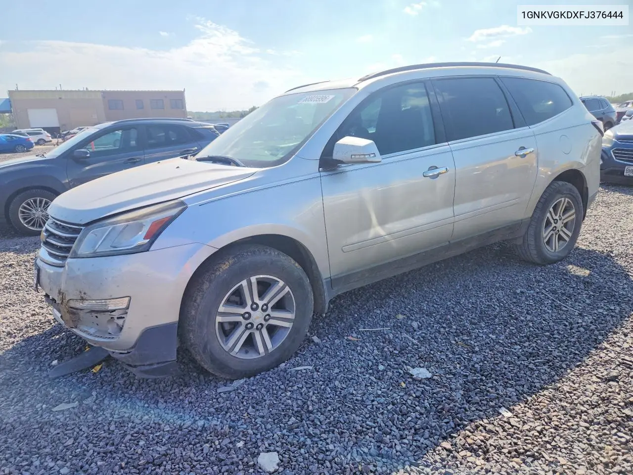 CHEVROLET TRAVERSE 2015, VIN 1GNKVGKDXFJ376444