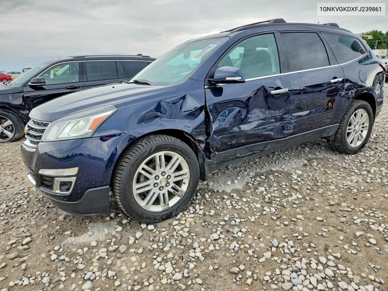 CHEVROLET TRAVERSE 2015, VIN 1GNKVGKDXFJ239861