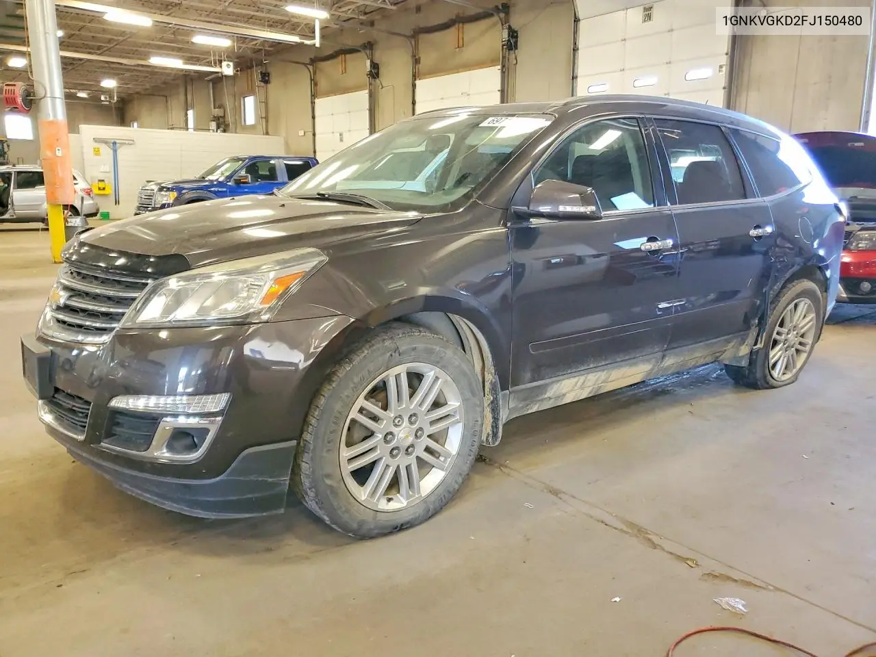 CHEVROLET TRAVERSE 2015, VIN 1GNKVGKD2FJ150480