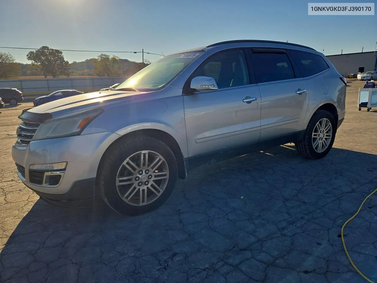 CHEVROLET TRAVERSE 2015, VIN 1GNKVGKD3FJ390170
