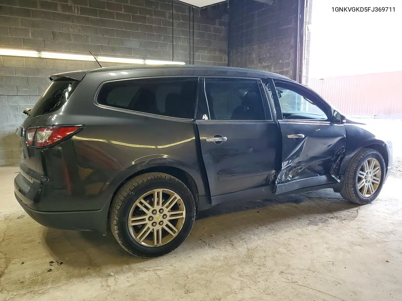 2015 CHEVROLET TRAVERSE VIN 1GNKVGKD5FJ369711 — фото 3