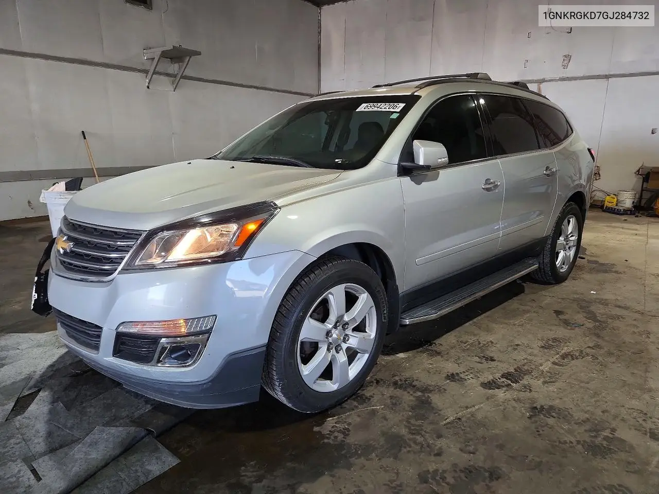 CHEVROLET TRAVERSE 2016, VIN 1GNKRGKD7GJ284732