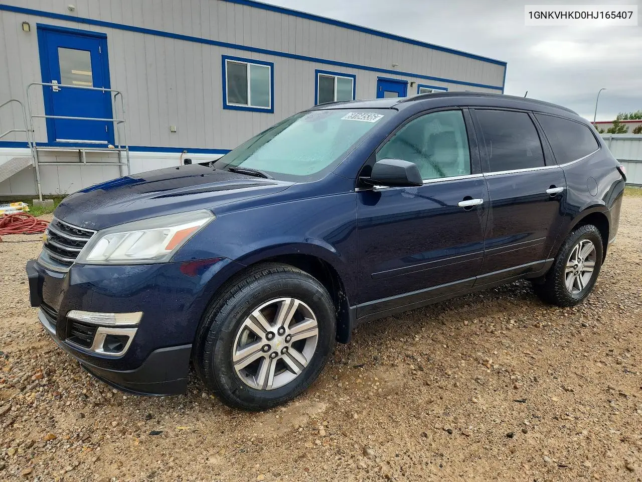 CHEVROLET TRAVERSE 2017, VIN 1GNKVHKD0HJ165407