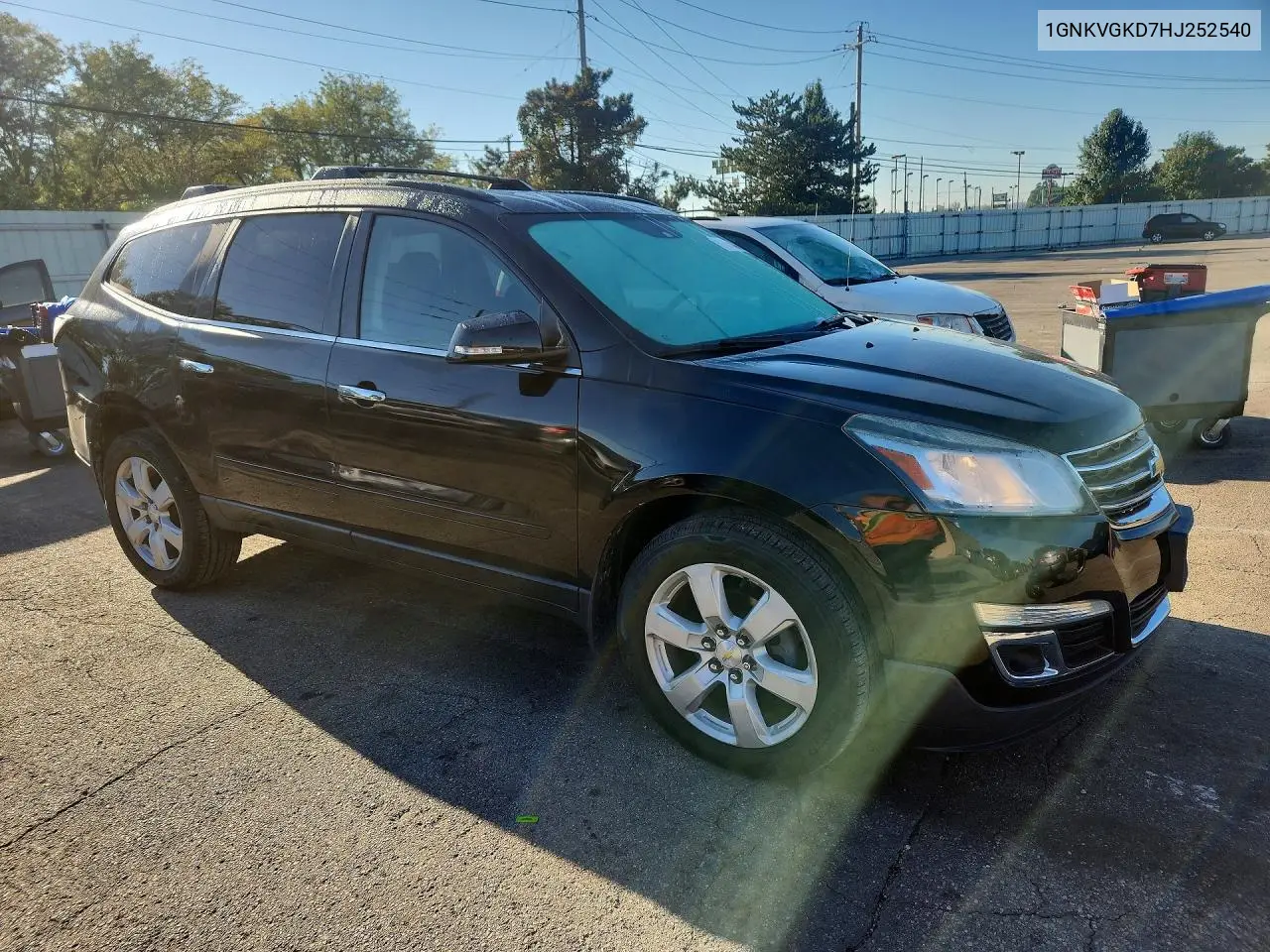 2017 CHEVROLET TRAVERSE VIN 1GNKVGKD7HJ252540 — фото 4