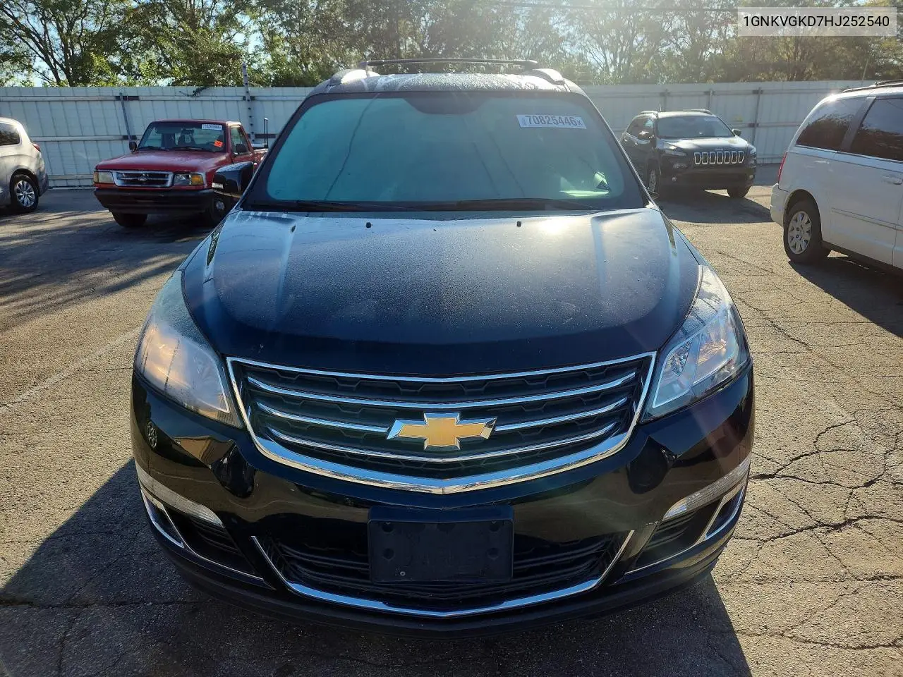 2017 CHEVROLET TRAVERSE VIN 1GNKVGKD7HJ252540 — фото 5