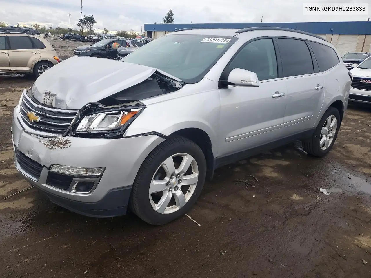 CHEVROLET TRAVERSE 2017, VIN 1GNKRGKD9HJ233833