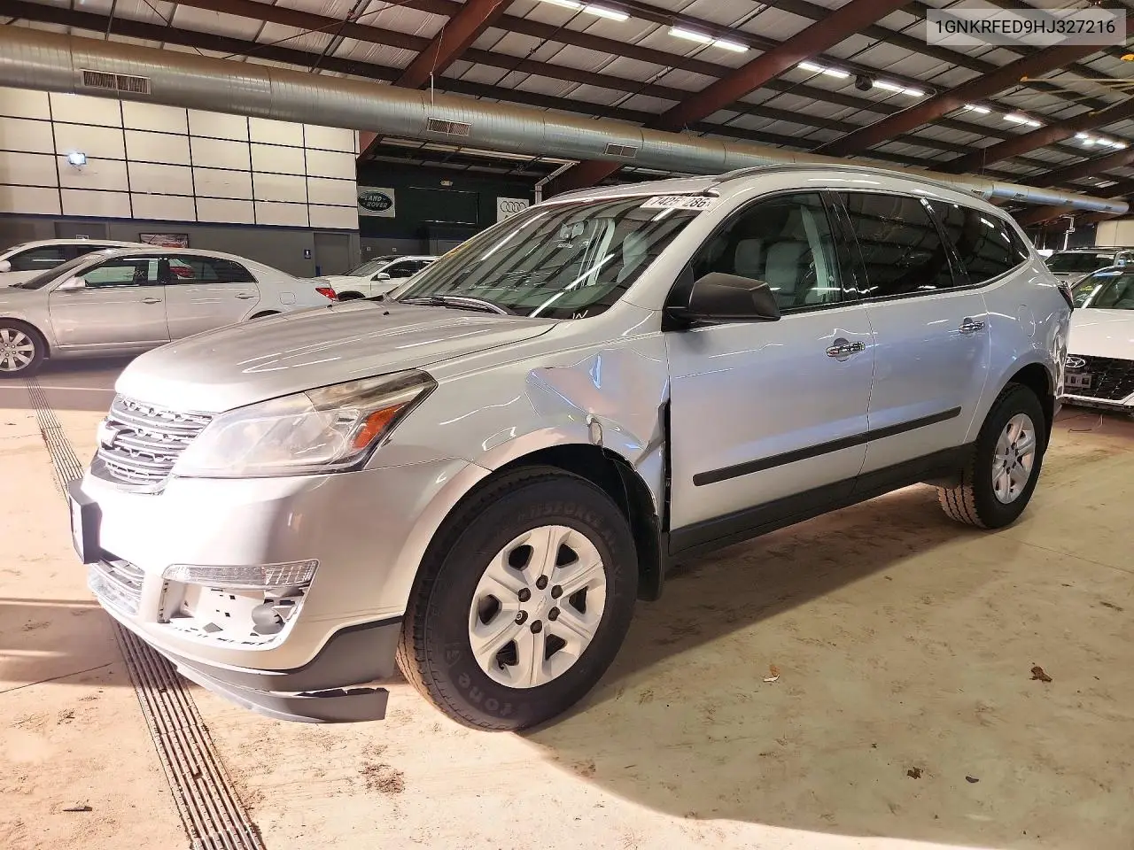 CHEVROLET TRAVERSE 2017, VIN 1GNKRFED9HJ327216