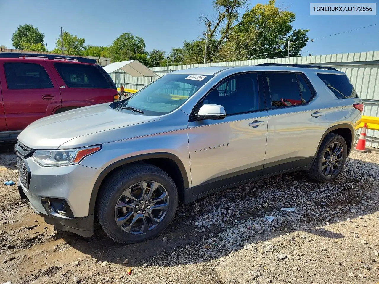 CHEVROLET TRAVERSE 2018, VIN 1GNERJKX7JJ172556