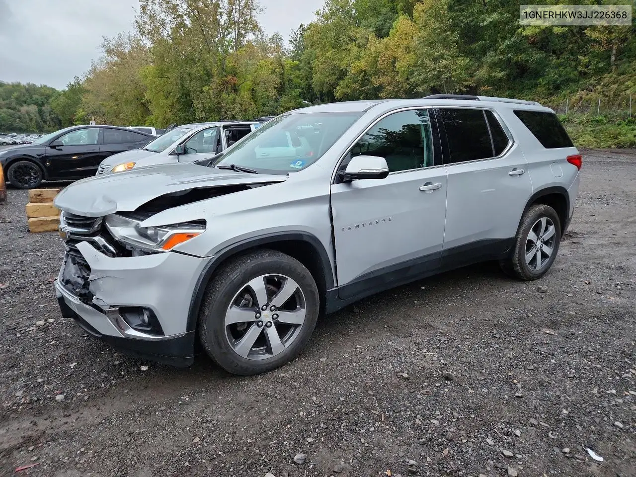 CHEVROLET TRAVERSE 2018, VIN 1GNERHKW3JJ226368