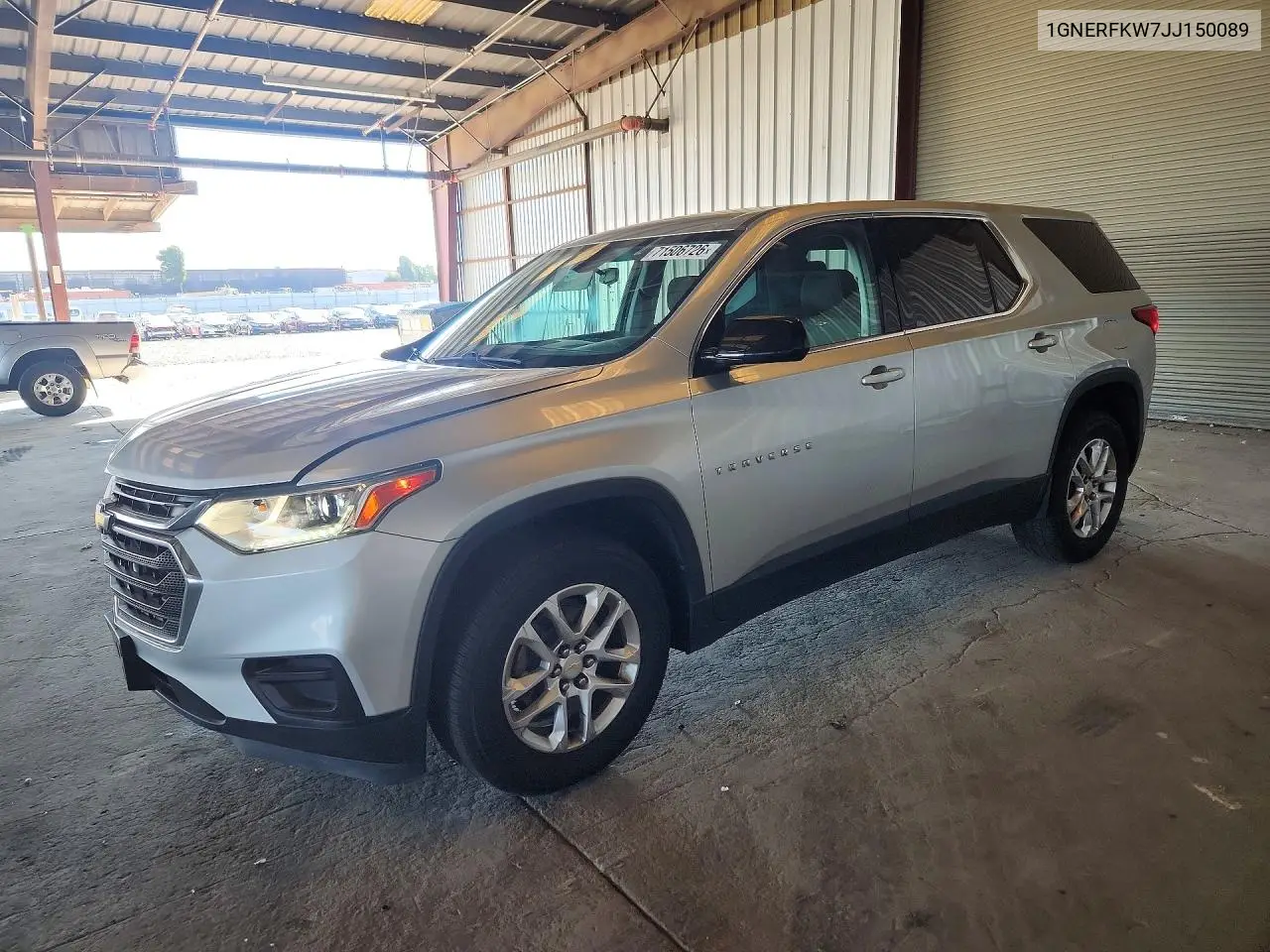 CHEVROLET TRAVERSE 2018, VIN 1GNERFKW7JJ150089