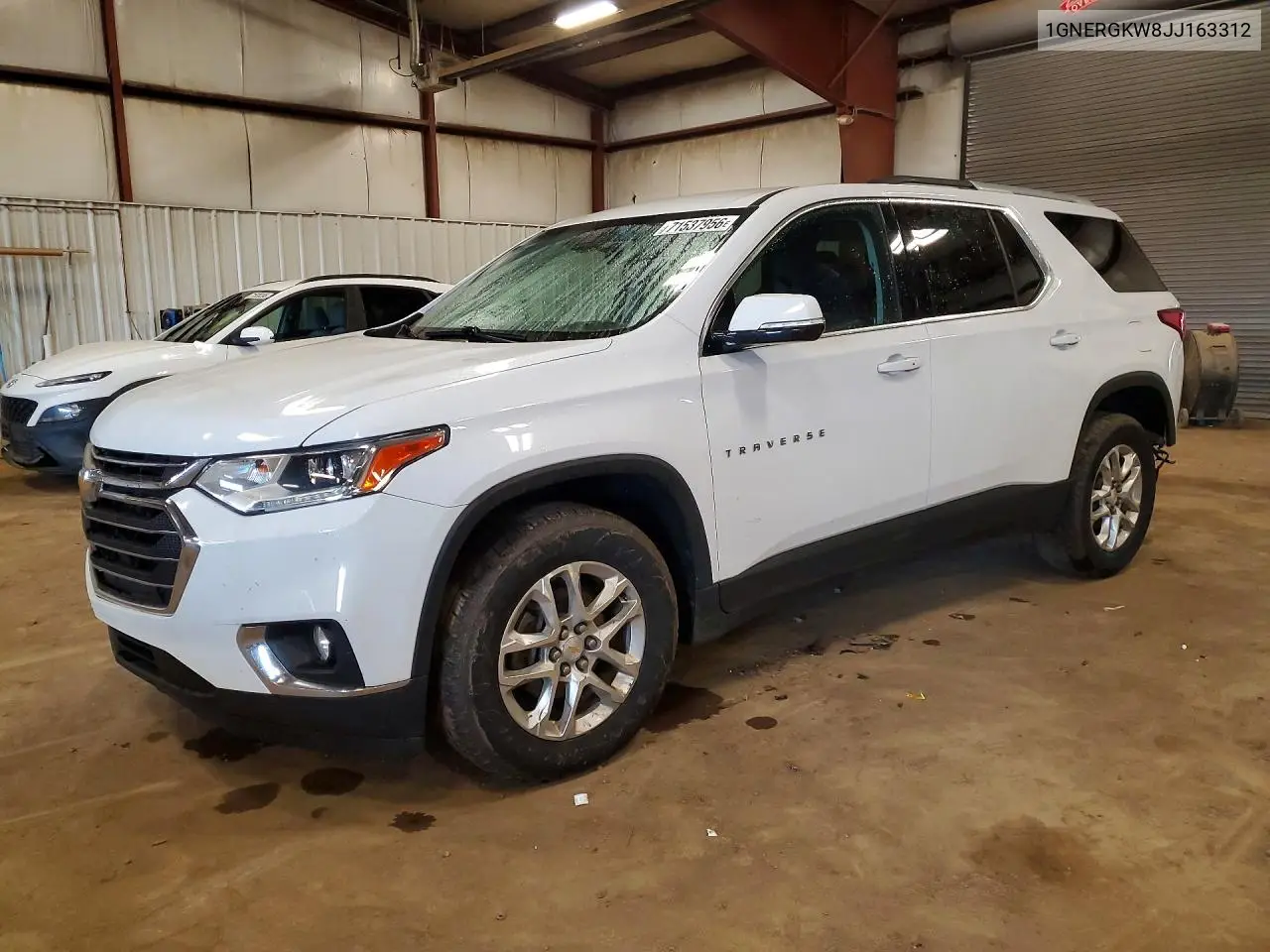 CHEVROLET TRAVERSE 2018, VIN 1GNERGKW8JJ163312