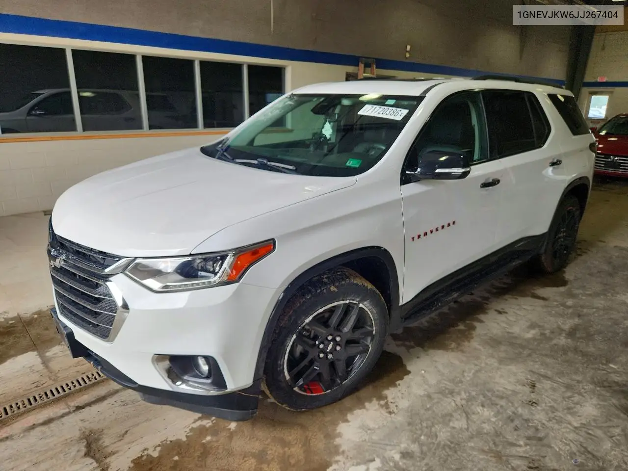 CHEVROLET TRAVERSE 2018, VIN 1GNEVJKW6JJ267404