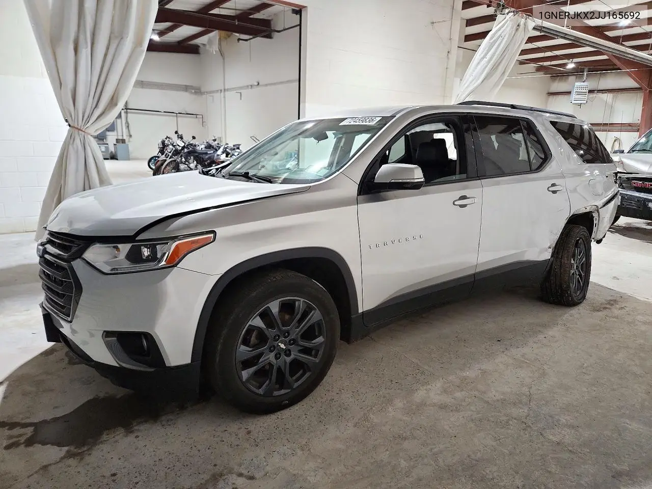 CHEVROLET TRAVERSE 2018, VIN 1GNERJKX2JJ165692