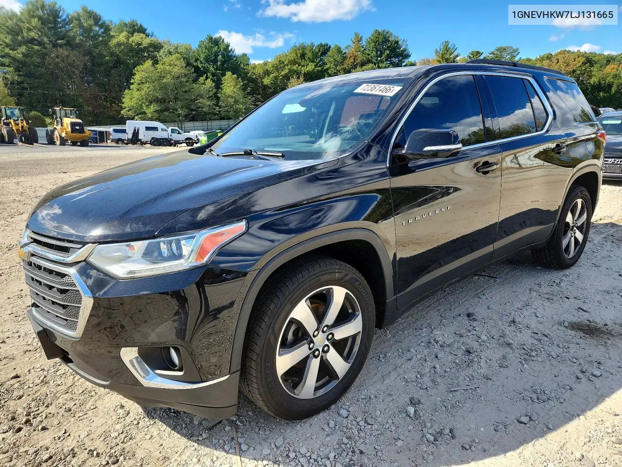 CHEVROLET TRAVERSE 2020, VIN 1GNEVHKW7LJ131665