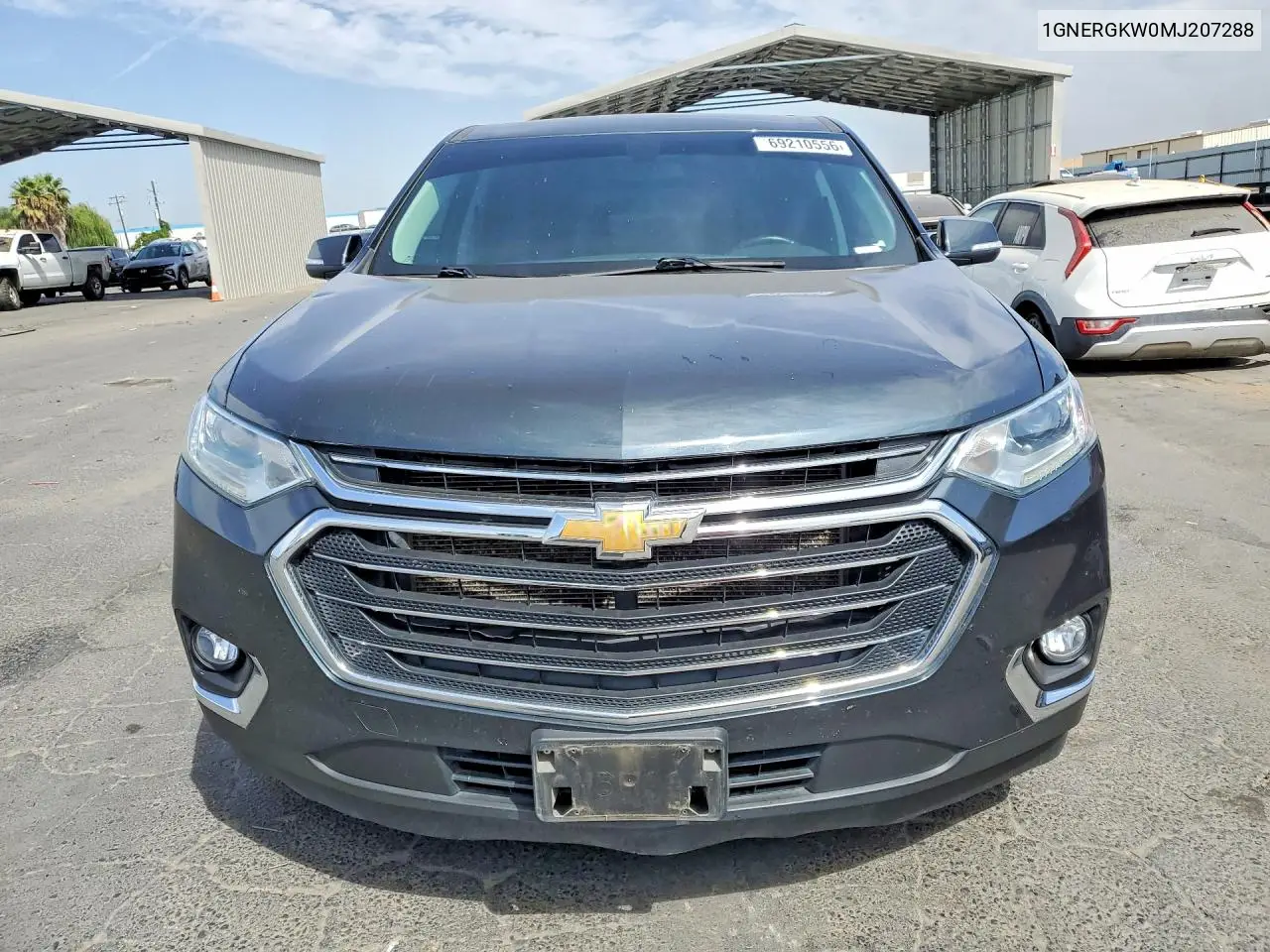 2021 CHEVROLET TRAVERSE VIN 1GNERGKW0MJ207288 — фото 5