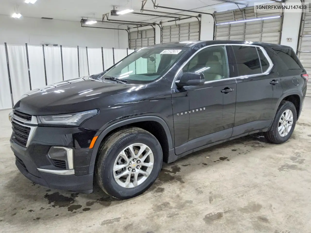 CHEVROLET TRAVERSE 2022, VIN 1GNERFKW6NJ147433