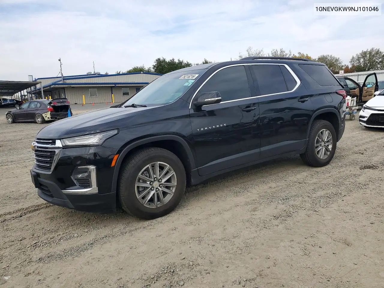 CHEVROLET TRAVERSE 2022, VIN 1GNEVGKW9NJ101046