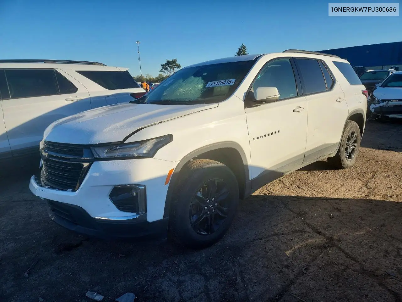 CHEVROLET TRAVERSE 2023, VIN 1GNERGKW7PJ300636