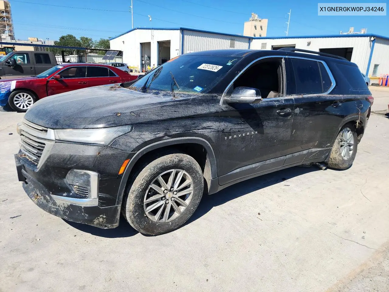 CHEVROLET TRAVERSE 2023, VIN 1GNERGKW0PJ342467