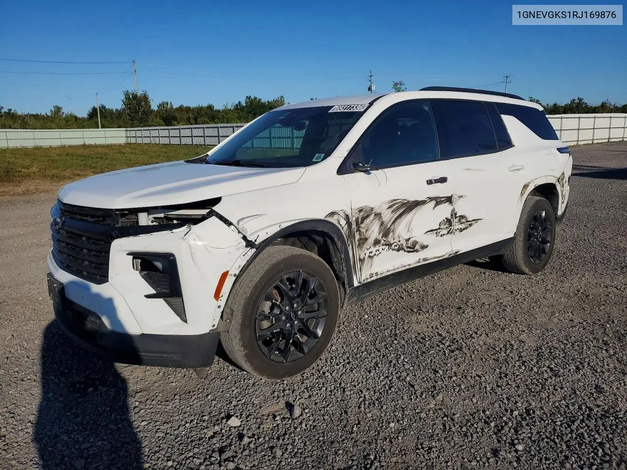 CHEVROLET TRAVERSE 2024, VIN 1GNEVGKS1RJ169876
