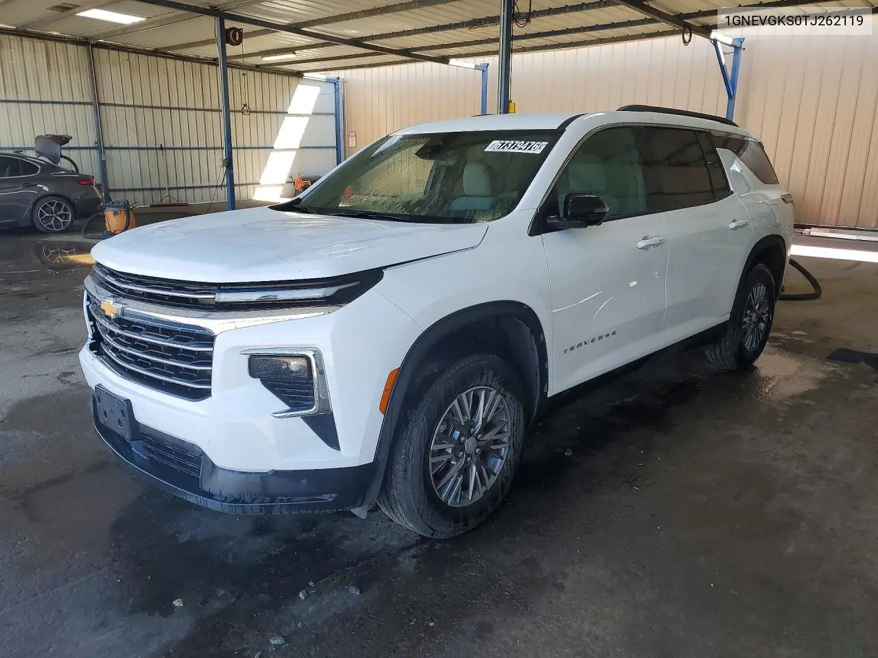 CHEVROLET TRAVERSE 2026, VIN 1GNEVGKS0TJ262119