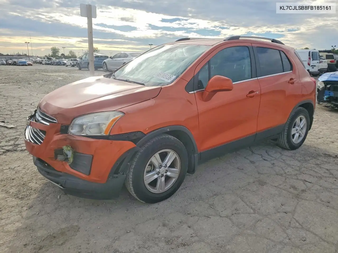 CHEVROLET TRAX 2015, VIN KL7CJLSB8FB185161
