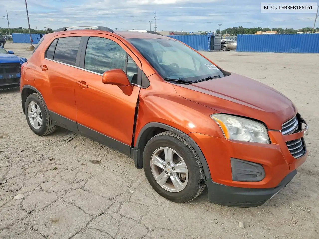 2015 CHEVROLET TRAX VIN KL7CJLSB8FB185161 — фото 4