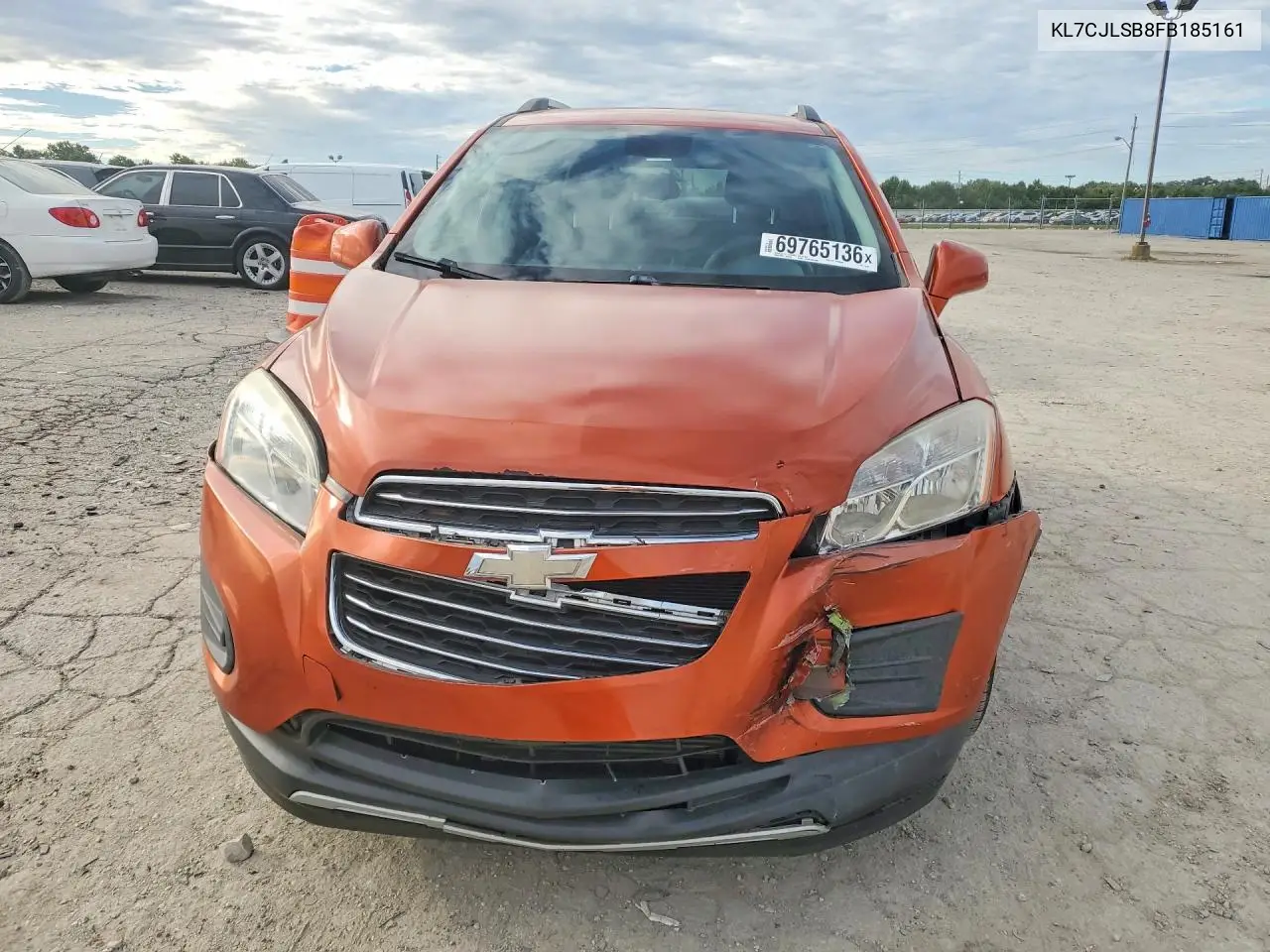 2015 CHEVROLET TRAX VIN KL7CJLSB8FB185161 — фото 5