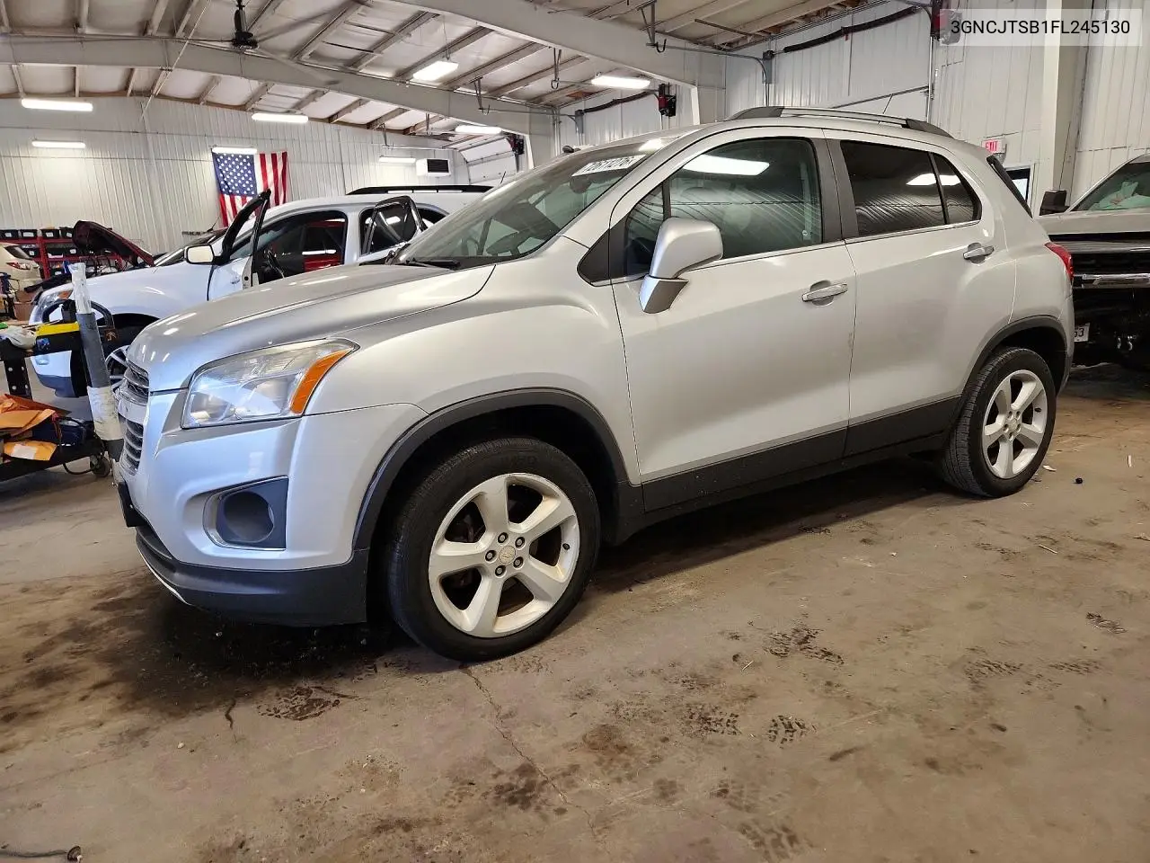 CHEVROLET TRAX 2015, VIN 3GNCJTSB1FL245130