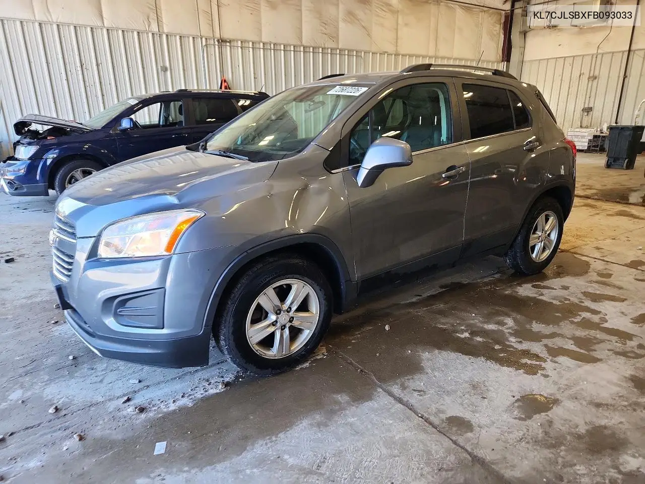 CHEVROLET TRAX 2015, VIN KL7CJLSBXFB093033
