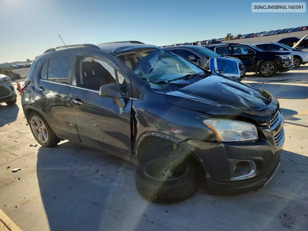 2016 CHEVROLET TRAX VIN 3GNCJMSB9GL160091 — фото 4