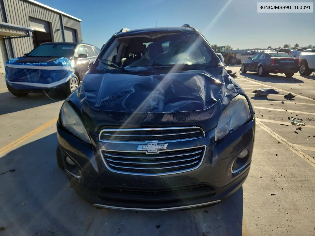 2016 CHEVROLET TRAX VIN 3GNCJMSB9GL160091 — фото 5