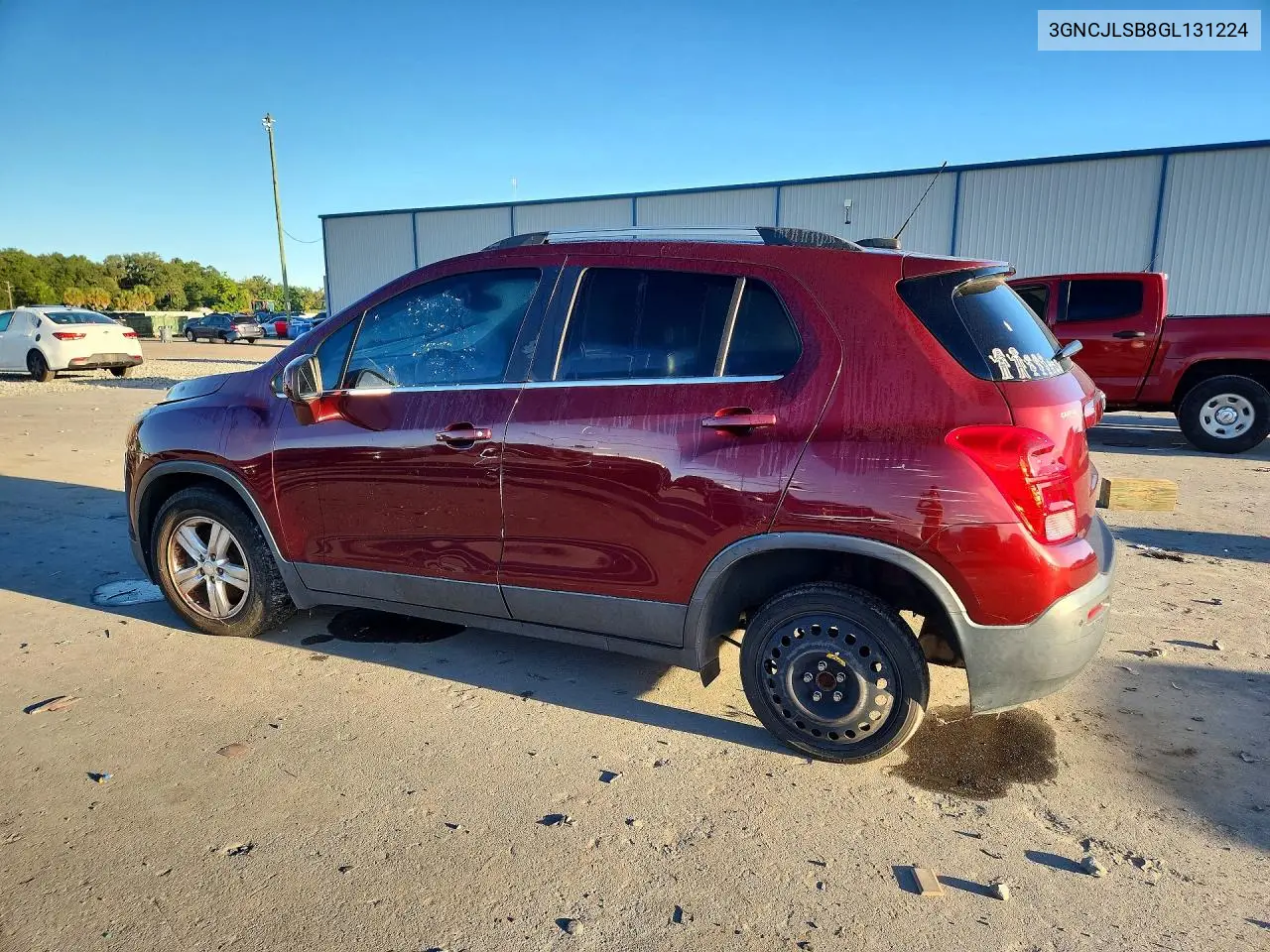 2016 CHEVROLET TRAX VIN 3GNCJLSB8GL131224 — фото 2