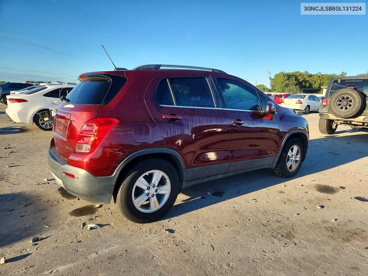 2016 CHEVROLET TRAX VIN 3GNCJLSB8GL131224 — фото 3