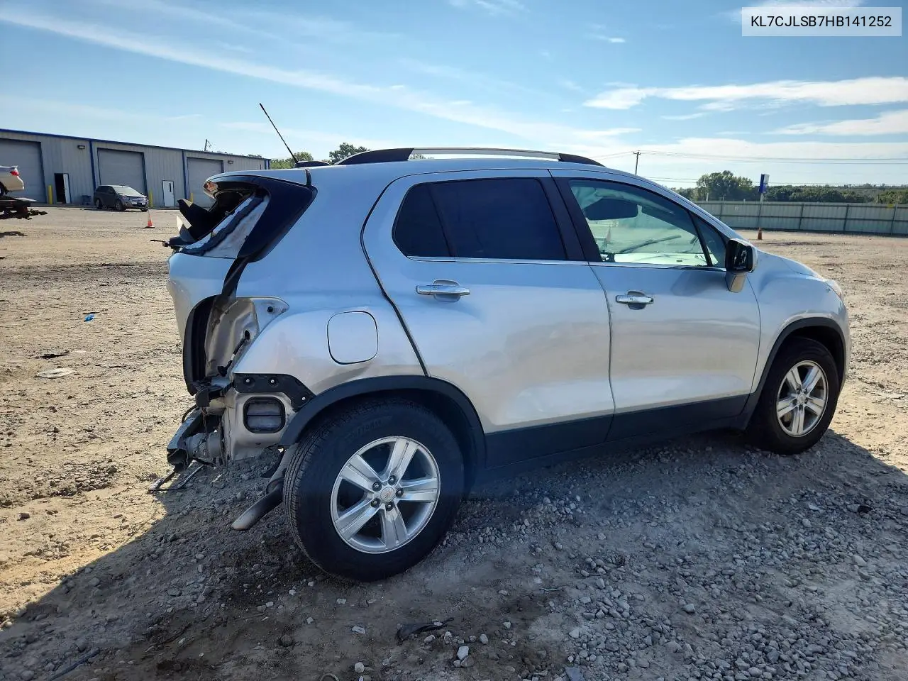 2017 CHEVROLET TRAX VIN KL7CJLSB7HB141252 — фото 3