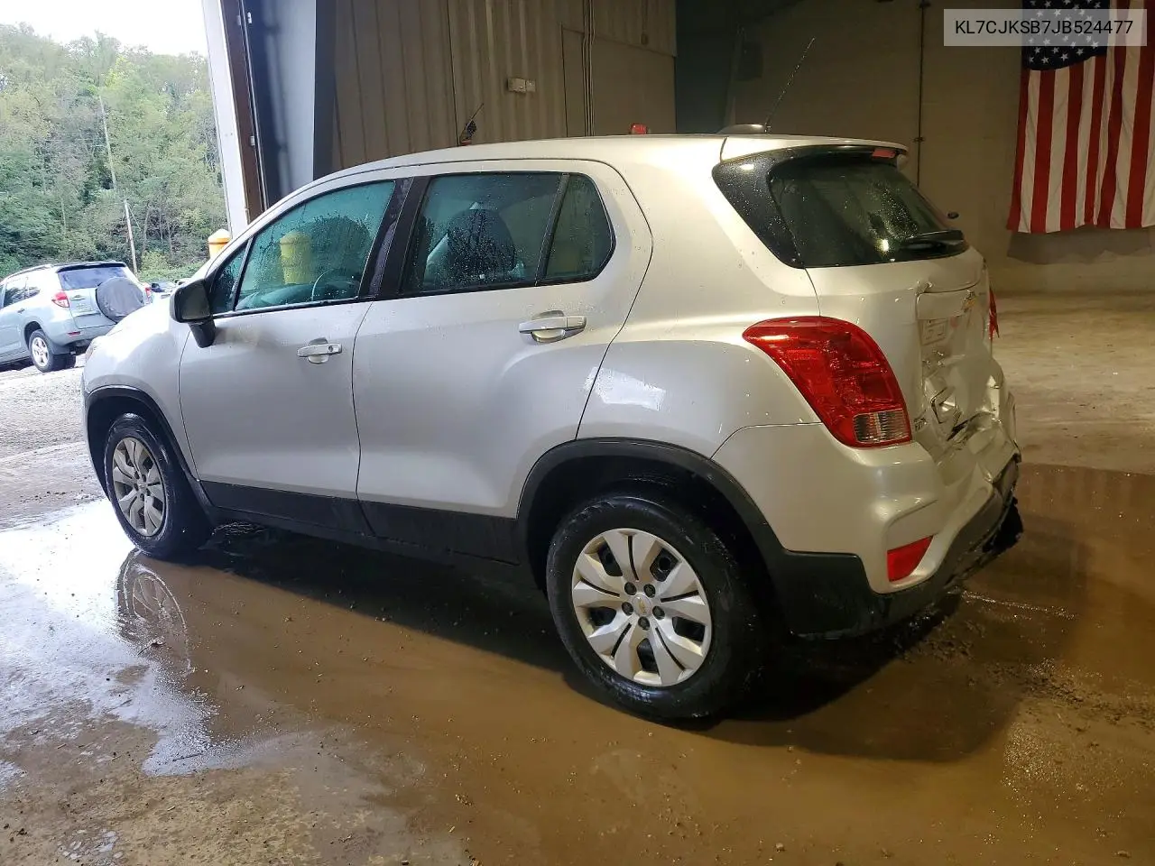 2018 CHEVROLET TRAX VIN KL7CJKSB7JB524477 — фото 2