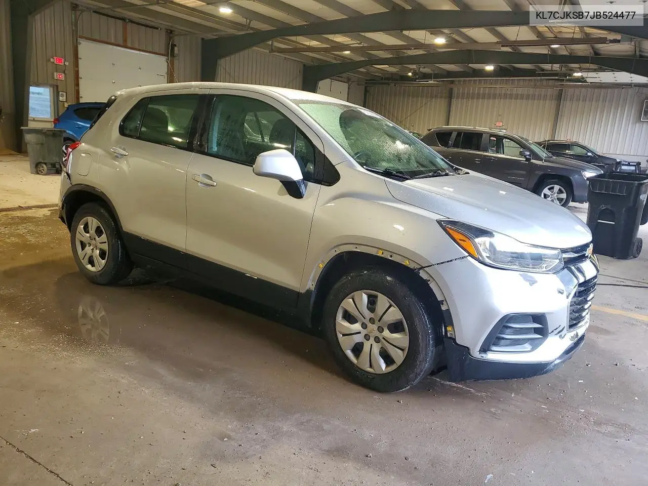 2018 CHEVROLET TRAX VIN KL7CJKSB7JB524477 — фото 4