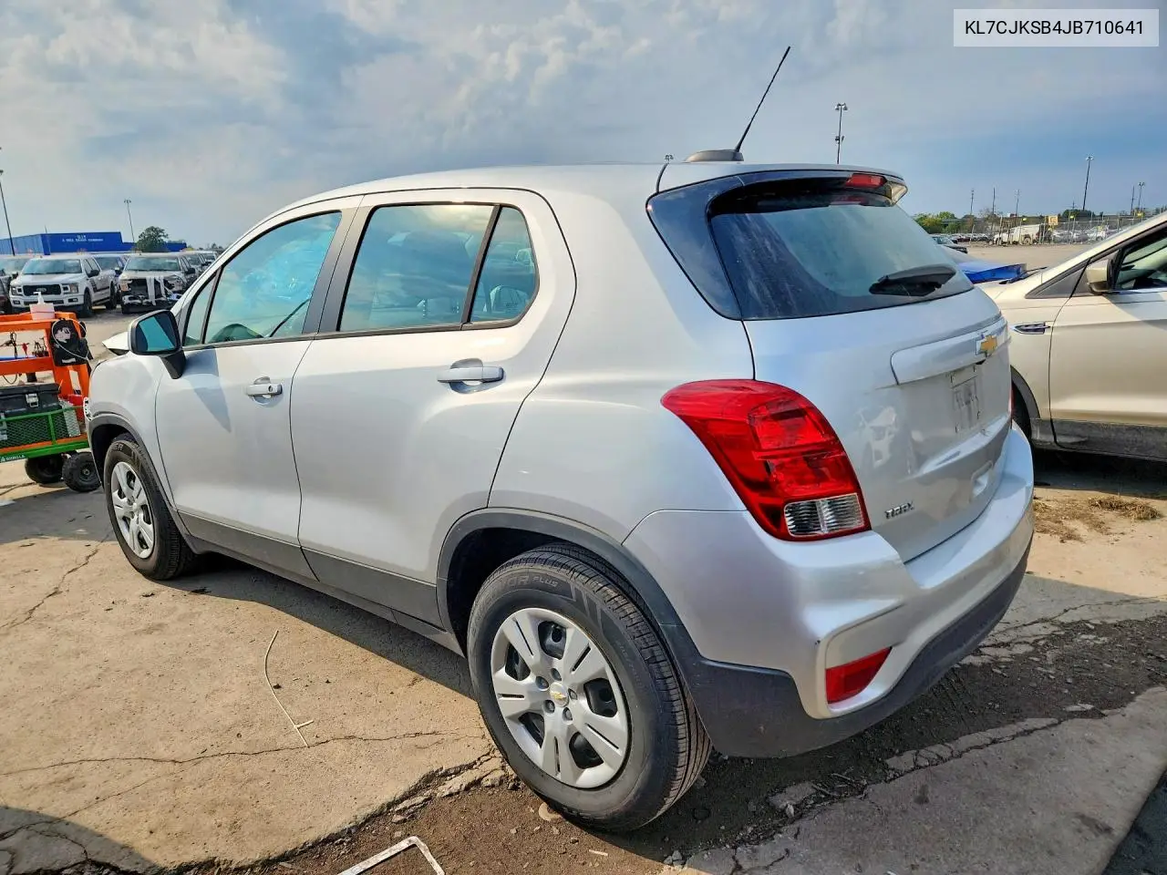 2018 CHEVROLET TRAX VIN KL7CJKSB4JB710641 — фото 2