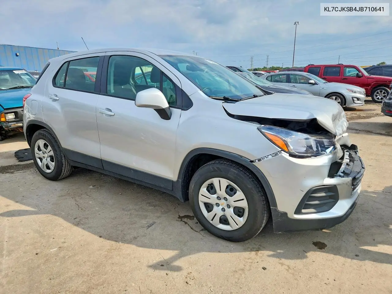 2018 CHEVROLET TRAX VIN KL7CJKSB4JB710641 — фото 4