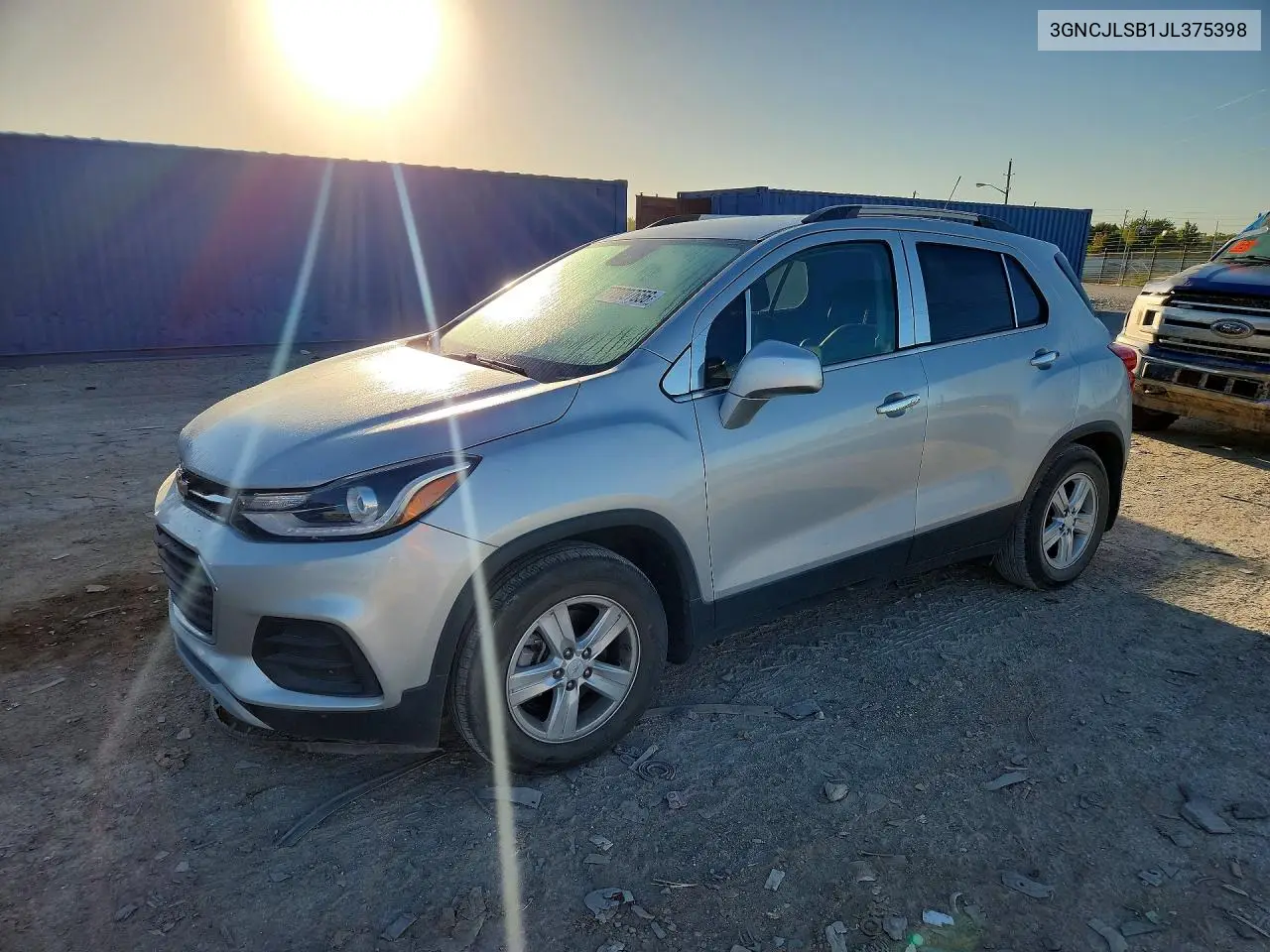 CHEVROLET TRAX 2018, VIN 3GNCJLSB1JL375398