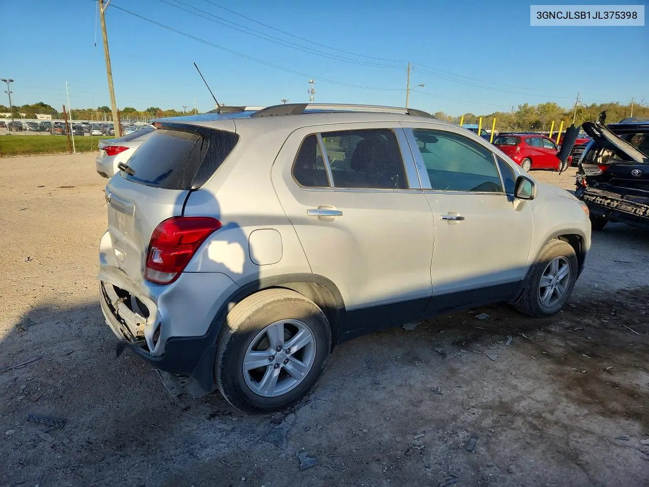 2018 CHEVROLET TRAX VIN 3GNCJLSB1JL375398 — фото 3
