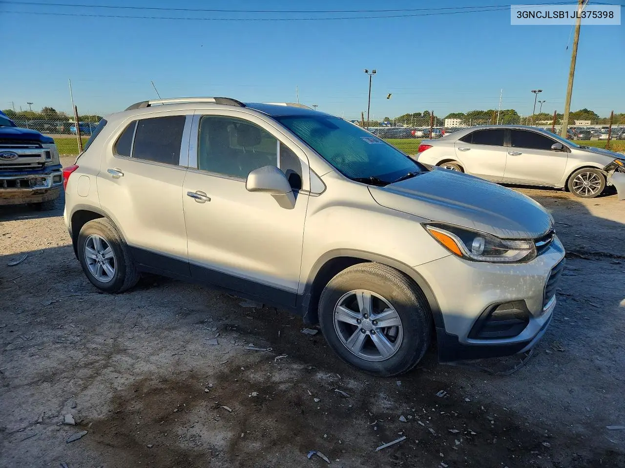 2018 CHEVROLET TRAX VIN 3GNCJLSB1JL375398 — фото 4