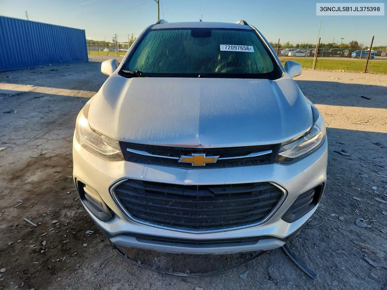 2018 CHEVROLET TRAX VIN 3GNCJLSB1JL375398 — фото 5