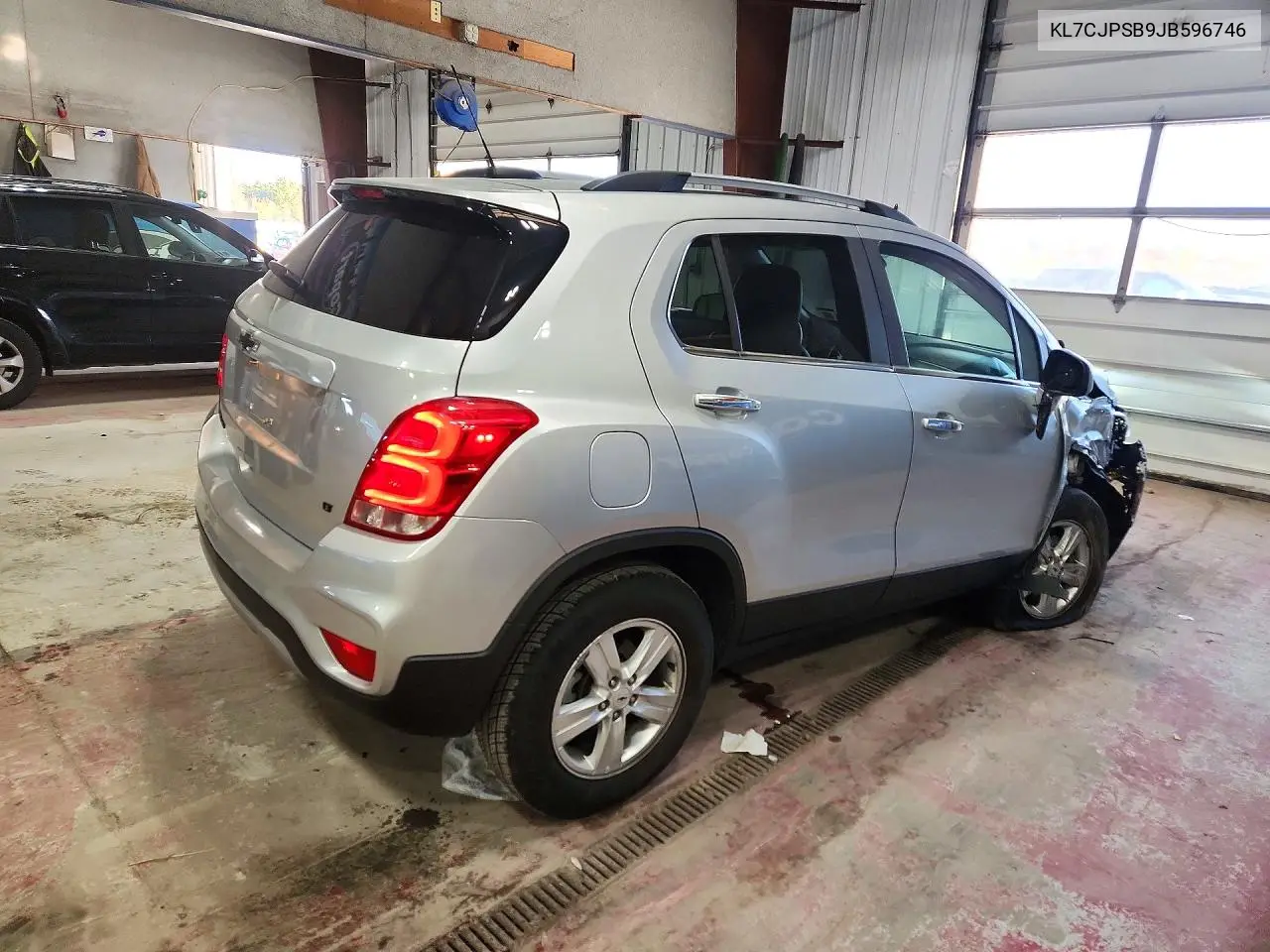 2018 CHEVROLET TRAX VIN KL7CJPSB9JB596746 — фото 3