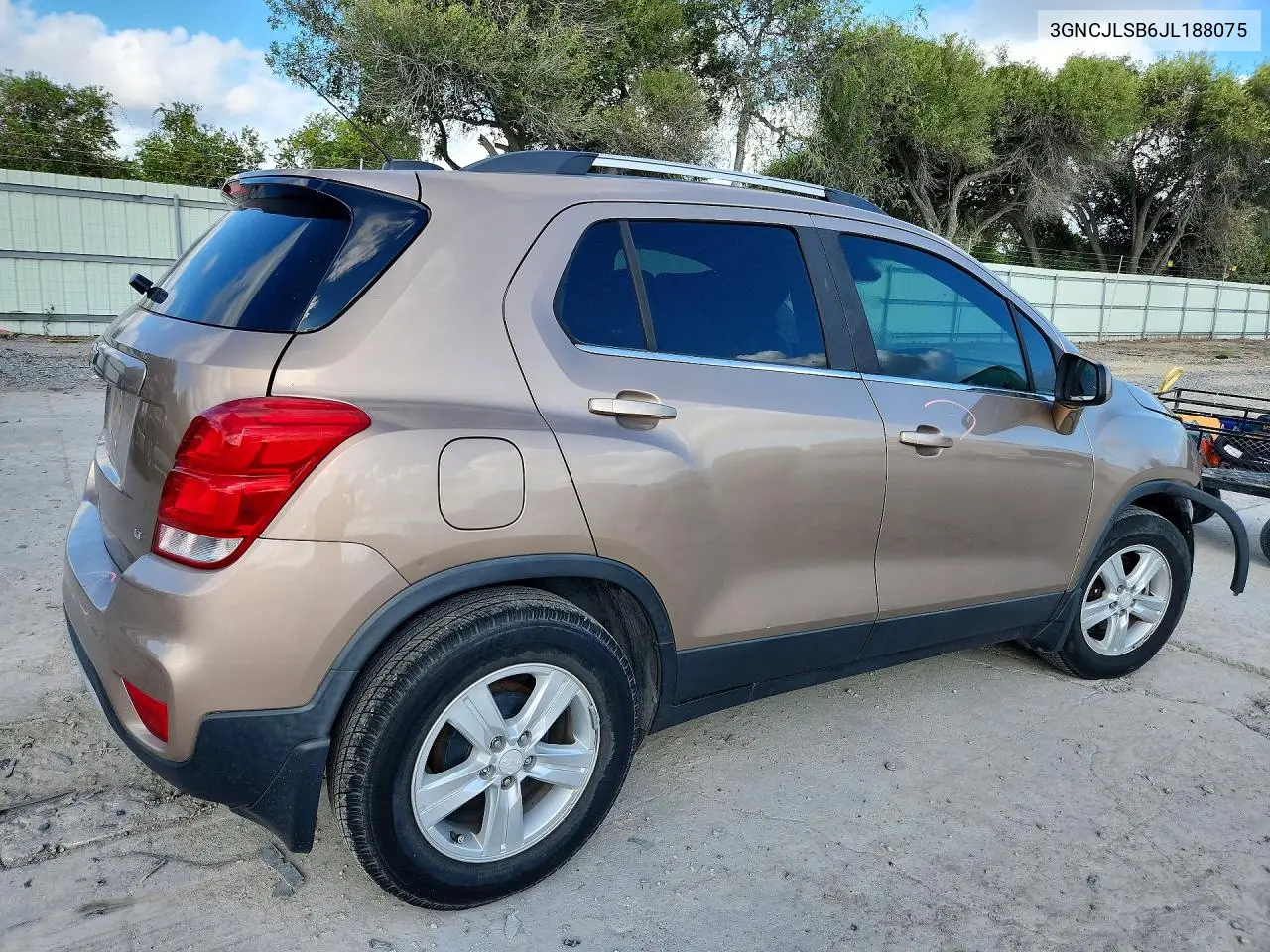 2018 CHEVROLET TRAX VIN 3GNCJLSB6JL188075 — фото 3