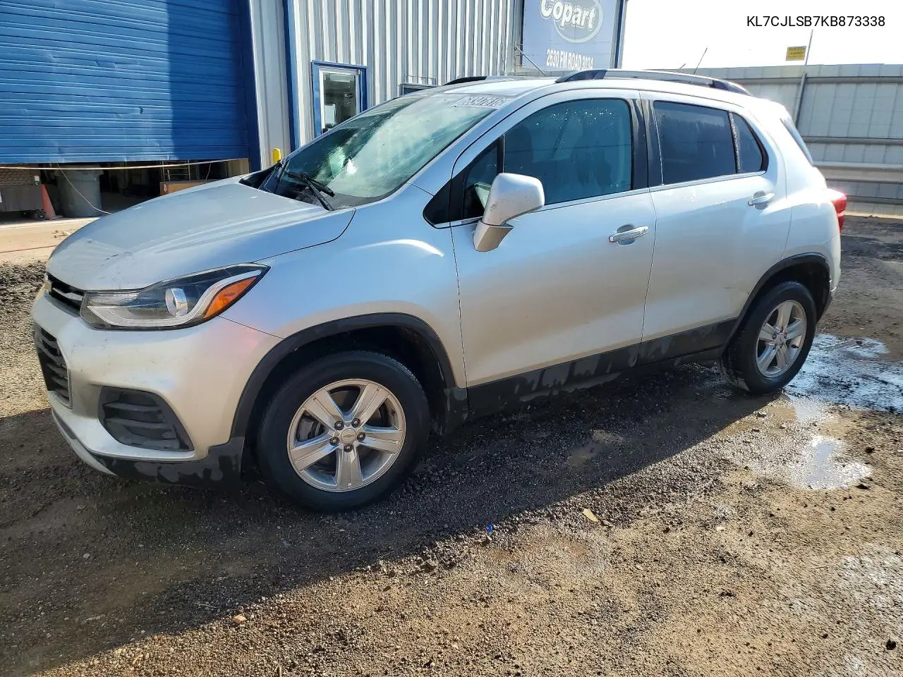 CHEVROLET TRAX 2019, VIN KL7CJLSB7KB873338