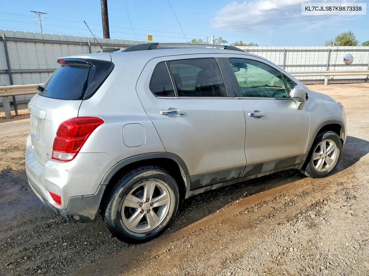 2019 CHEVROLET TRAX VIN KL7CJLSB7KB873338 — фото 3