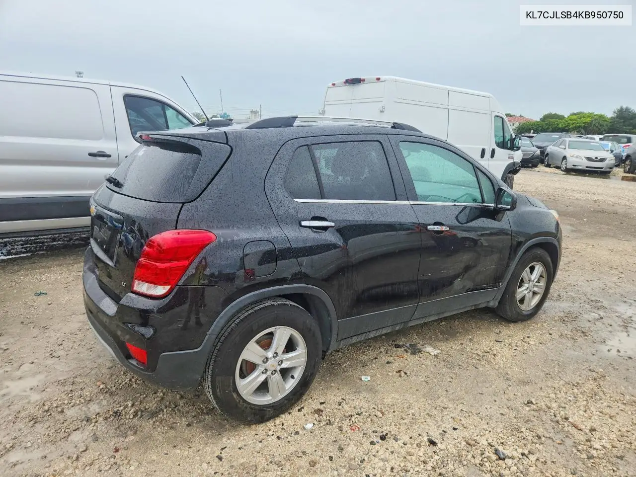 2019 CHEVROLET TRAX VIN KL7CJLSB4KB950750 — фото 3