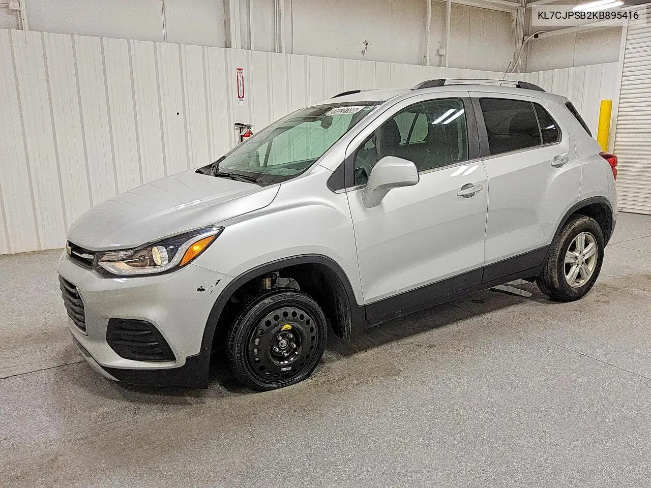 CHEVROLET TRAX 2019, VIN KL7CJPSB2KB895416